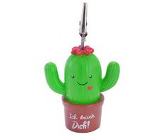 Gruss und Co - 45332 - Porte Photo - Cactus - Ich drÃ¼ck Dich, Hauteur env. 9 cm