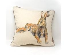 Jane Bannon GP85317 Coussin 40 x 40 cm (Sacha), Coton, Multicolor, 40 x 40 x 11 cm