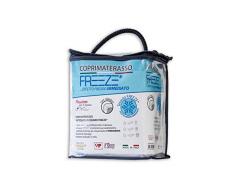 V.I.P. Very Important Pillow Protège-Matelas Freeze avec élastique aux Coins Tissu Jacquard bi-élastique pour lit Simple 90 x 200 cm