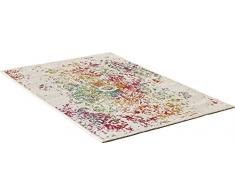 Sanat Hali - 1607 Blanc - Tapis VINTAGE Blanc - 120x170 cm