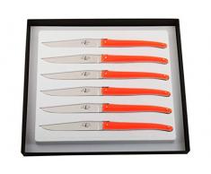 Forge De Laguiole T6 W IN FL RO Couteau, Rouge