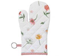 Clayre & Eef ASD44 Gant de Cuisine Motif Fleurs