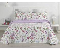 MI CASA 200X270 Boutis Onia (105) + 1 FC 50 x 70, Coton, 50% Polyester, imprimÃ©