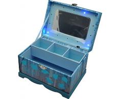 kids logic Frozen Lot de 2 boÃ®tes Ã Bijoux Ã LED Multicolores pour Armoire, dÃ©coration de Festival, Articles pour la Maison, Unisexe, Adulte, Multicolore