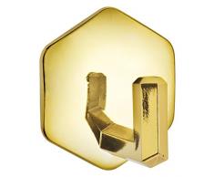 BRINOX - Mini Cintre adhÃ©sif 4.4x4.9x3.2 cm Or