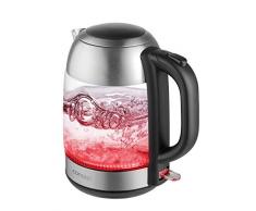 Concept RK4080 Bouilloire en verre avec filtre 1,7 l Design exclusif en acier inoxydable 2200 1,7 l