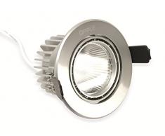 Opple 140044419 LED Spot, Plastique, Aluminium brossé