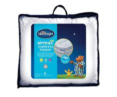 Silentnight Surmatelas, Blanc, Double