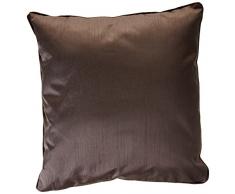 Home Maison 891006 Coussin Déhoussable Shantung Polyester Piment 40 x 40 cm