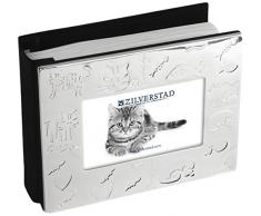 Zilverstad 8018231 Album Kitty 10x15 cm, 100 Photos ARG./laq, Plaqué Argent, 20x180x231mm