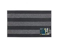 JVL Paillasson Gris 46 x 76 cm