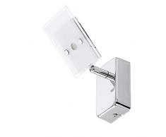 Eglo 94162 Applique murale, DiffÃ©rents matÃ©riaux, Integriert, Argent