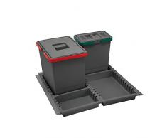 ELLETIPI ptc28 06050 1 F C10 PPV Poubelle de tri sélectif de tiroir