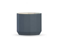 Cooee Design Edge Pot de Fleurs CÃ©ramique Midnight Blue 18 cm