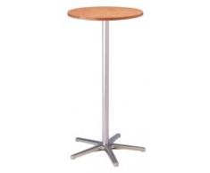 MAUL 9323070 Table haute Argent/hêtre