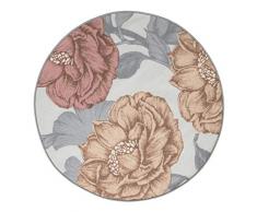 Vallila Interior Vintage Flower Tapis Moderne Poudré Motif Floral 133 x 133 cm