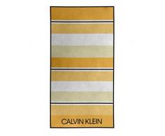 Calvin Klein Serviette de Plage, Coton, Rigide, 91x183 cm