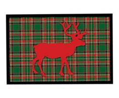 Achoka Welcome 113 Paillasson Polyester Imprimé 60 x 40 x 1 cm