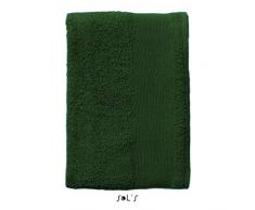 SOLâS Island 100 - Serviette de toilette - 100 cm - Ã©ponge - accessoire de bain - Vert Bouteille