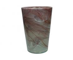 J. Kersten Vase en Verre Marron 17 x 17 x 25 cm