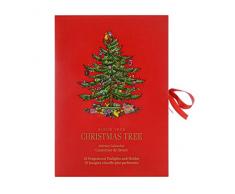 Wax Lyrical - calendrier de lavent advent calendar xmas tree rouge large