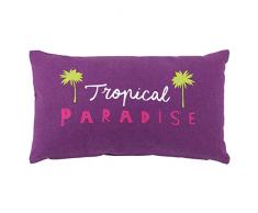 douceur dintÃ©rieur COUSSIN, Prune, 30 x 50 CM