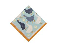 Ulster Weavers Lot de 20 Serviettes de Table Motif oie