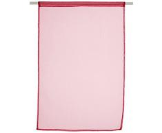 Lovely Casa RA11290010 Lisa Paire Brise Bise Coton Fuchsia 60 x 90 cm
