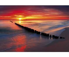 Papier Peint déco poster DREAM BEACH 3 x 2,70 m | Déco et photo murale XXL Qualité HD Scenolia