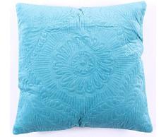 La Finesse - Housse de Coussin carrÃ©e 50 x 50 cm pour la Maison en Coton pour Le Salon, Le canapÃ©, la Chambre Ã Coucher, Tissu colorÃ©, Taille Unique