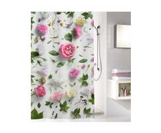 Kleine Wolke Rosalie Rideau de Douche, 100% Polyester, Multicolore, 180x200 cm