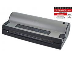 Solis Vac Prestige 575 - Machine Sous Vide Alimentaire - Coupe Film Alimentaire - 2 Modes de Fonctionnement - Noir/Acier Inoxydable