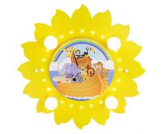LED jaune soleil arche 126288 elobra plafonnier 4
