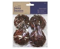 Papermania Boules en rotin Naturel Taille unique