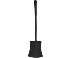 Grund z22200410 Tower Brosse WC 12 x 12 x 42 cm Noir Accessoires, 100% Caoutchouc Enduit Polypropylène, 12 x 12 x 42 cm