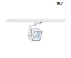 EURO CUBE spot. blanc. LED 4000K. 90°. IRC 90. adaptateur 3 all inclus