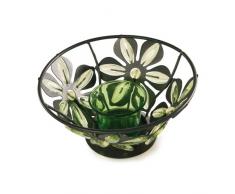 Legler 5222 Lot de 3 coupelles en métal et bougeoirs