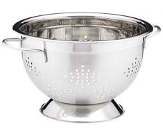 Kitchen Craft MCTWHCOLDL27 Passoire Master Class-Deluxe, Acier Inoxydable, Argent, 9 x 12 x 16 cm