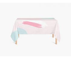 HYO MR19 Nappe pour Table fabriquée en Polyester 180 g imperméable et Ignifuge B1 90 x 90 cm MR6, 100% 180 g, Multicolore, Taille Unique