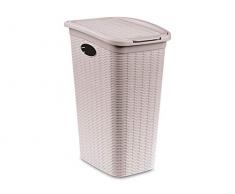 Stefanplast Elegance Panier Ã Linge en polypropylÃ¨ne, Poudre, 36 l