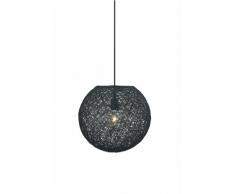 Massive Fanya Suspension Rotin Noir