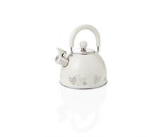 Brandani Bouilloire, Acier, Ivoire, Taille Unique