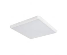 Plafonnier LED ultra fin pour extérieur (IP54), lumière chaude (3 000 K)