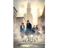 Wizarding World PP34026 Fantastic Beasts (New York Streets) Maxi Poster, Bois Dense, Multicolore, 61 x 91,5 cm