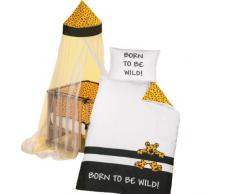 Herding 258518306 Jana 3âParure de Berceau Chiffon pour Gazon 60 x 40 cm - 100 x 135 cm