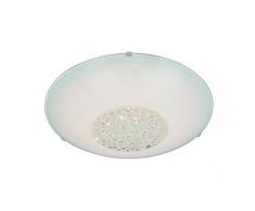 interfan Etna plafonnier rond e27, blanc, 25Â cm