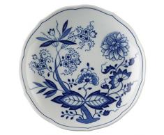 Hutschenreuther 02001-720002-10421 Soucoupe Bol Bouillon, Porcelaine, Bleu, 16,9 x 16,9 x 6,7 cm