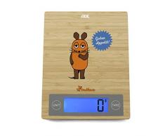 ADE KE1806 Balance de Cuisine Bambou Marron