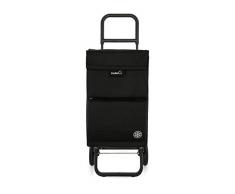 GARMOL Chariot de Courses 56L Noir