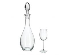 Verre de Bohême Maxima Set Liqueur, Verre, 44 x 39 x 26 cm, 7 pièces